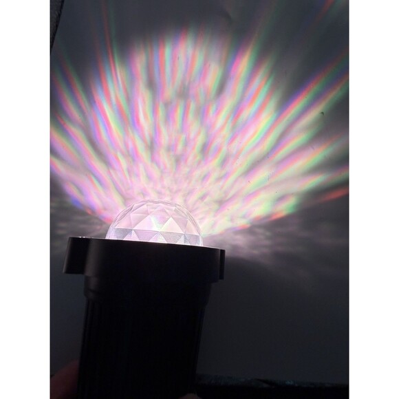 Christmas Outdoor Spot Lights Black Light Projector 16 Col IP65 2 Pack All Metal - Picture 12 of 16